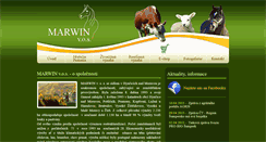 Desktop Screenshot of marwin-pretoria.cz